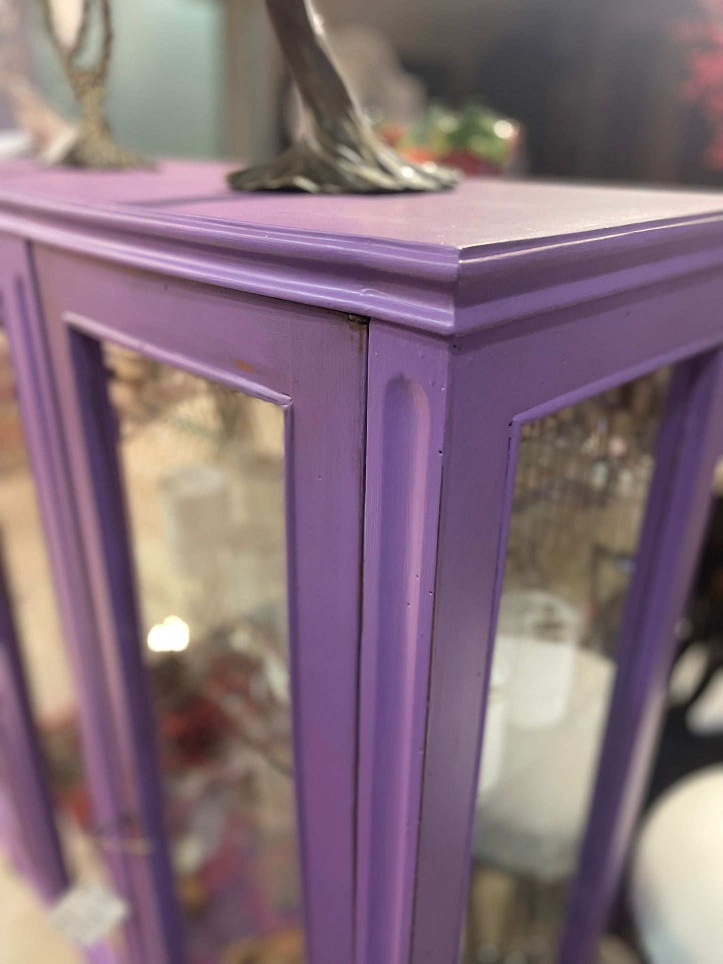 VETRINA VINTAGE CON MOSAICO IN VETRO - ART.27