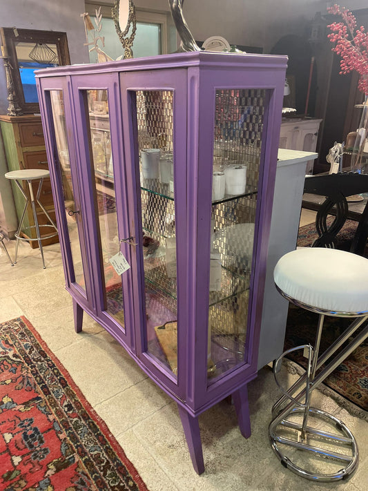 VETRINA VINTAGE CON MOSAICO IN VETRO  - ART.27