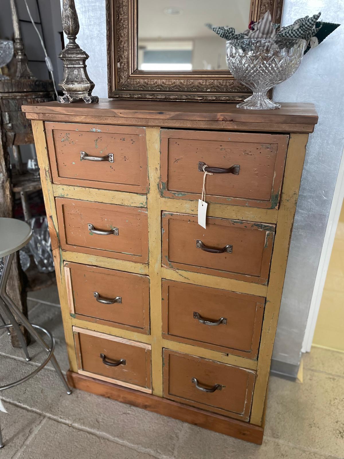 CASSETTIERA ANTICA IN LEGNO - ART.2238