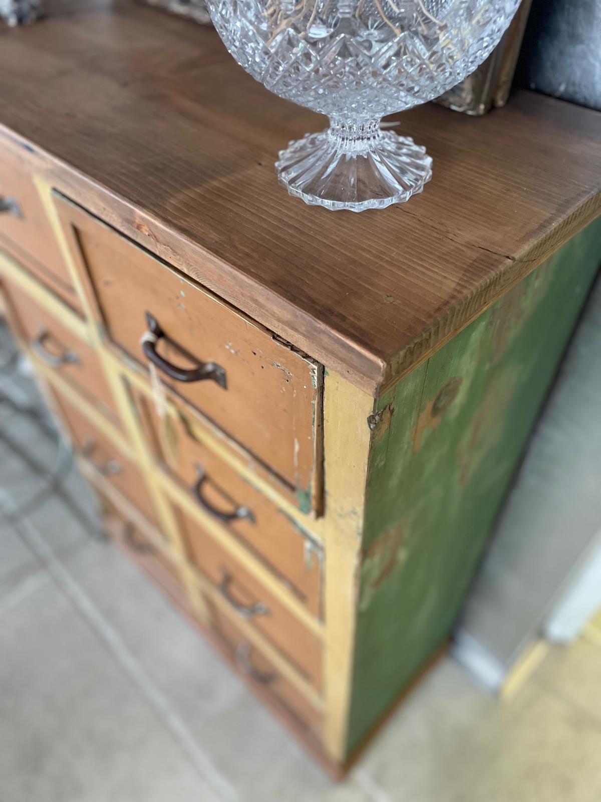 CASSETTIERA ANTICA IN LEGNO - ART.2238